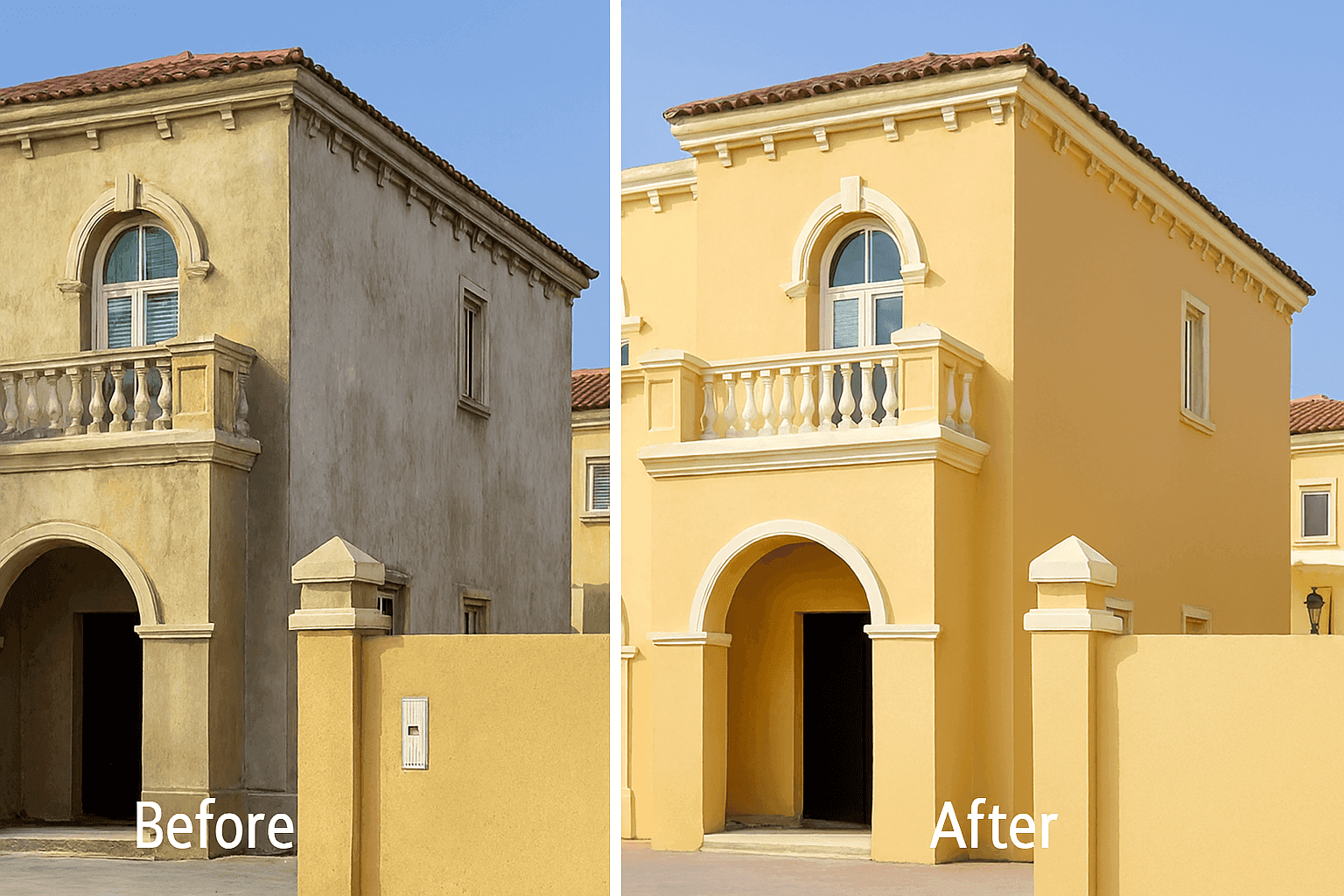Before and After Transformation