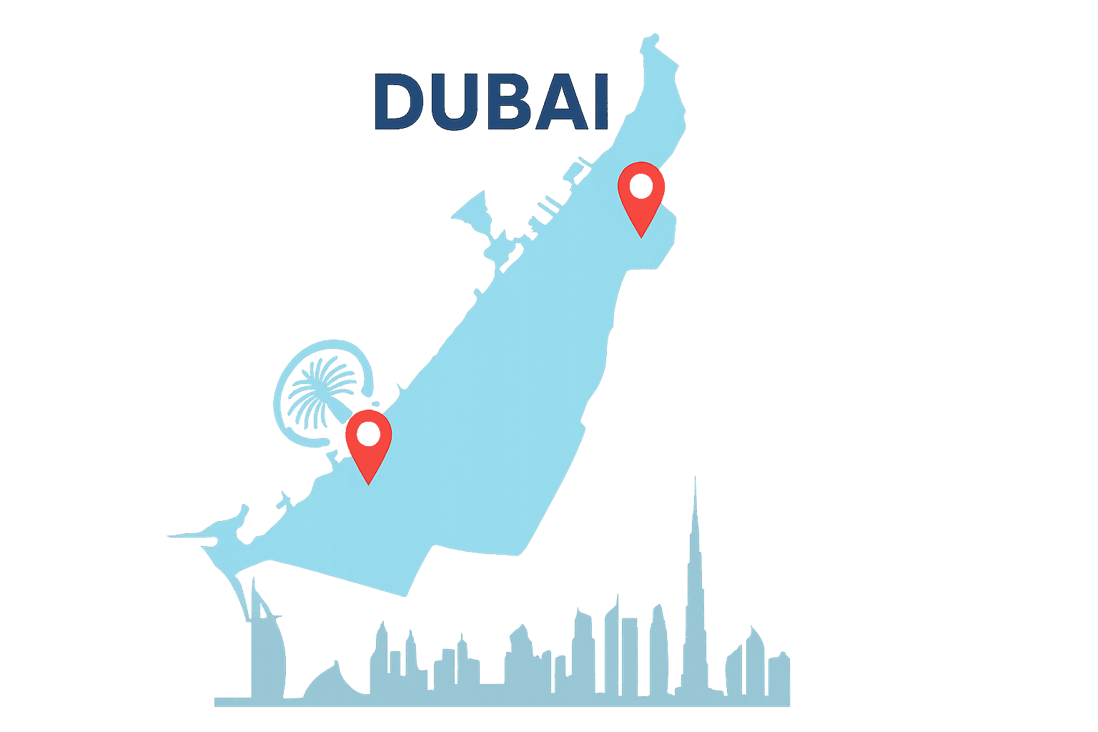 Dubai Coverage Map